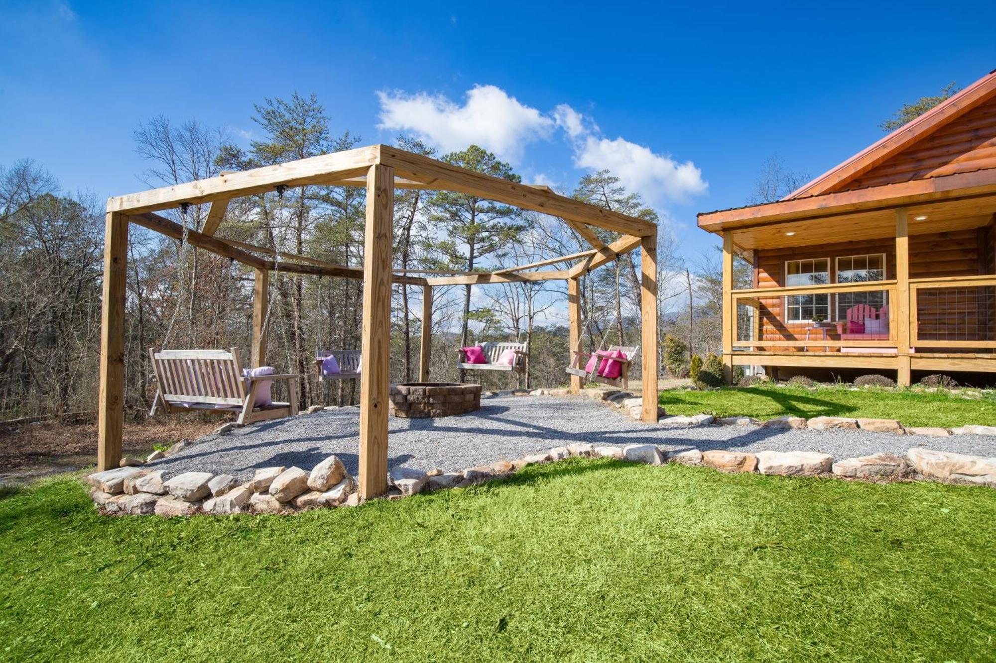 Pink Pines Avantstay Luxury Aesthetic Dream Home Indoor Pool Hot Tub Pigeon Forge Esterno foto