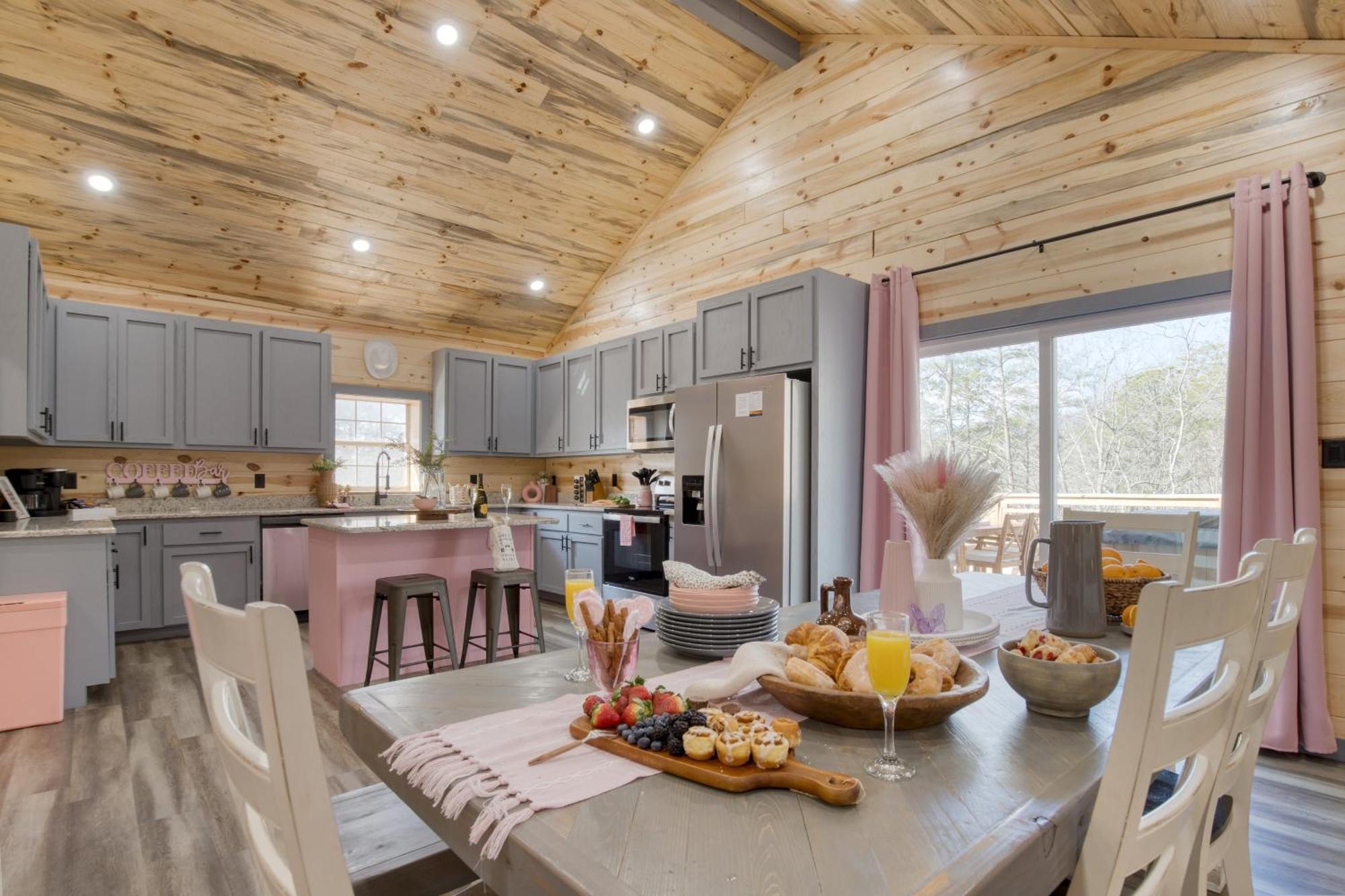 Pink Pines Avantstay Luxury Aesthetic Dream Home Indoor Pool Hot Tub Pigeon Forge Esterno foto