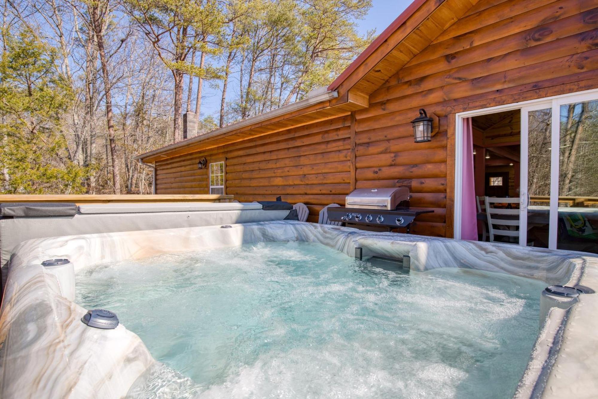 Pink Pines Avantstay Luxury Aesthetic Dream Home Indoor Pool Hot Tub Pigeon Forge Esterno foto
