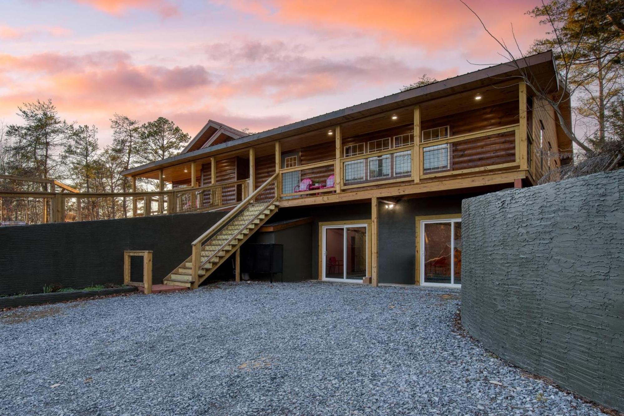 Pink Pines Avantstay Luxury Aesthetic Dream Home Indoor Pool Hot Tub Pigeon Forge Esterno foto