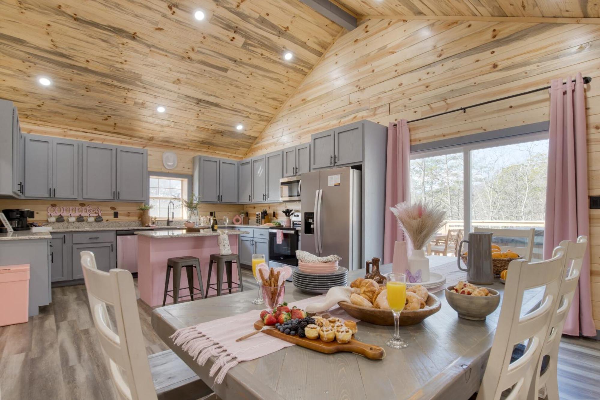 Pink Pines Avantstay Luxury Aesthetic Dream Home Indoor Pool Hot Tub Pigeon Forge Esterno foto